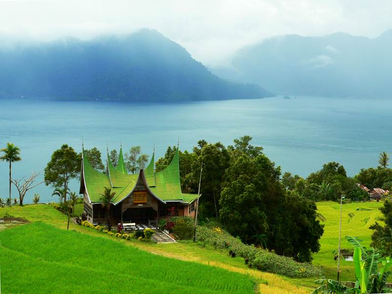 Lake Maninjau, West Sumatera.